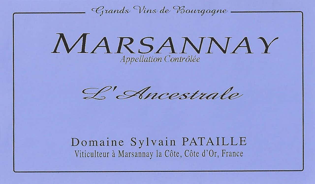 Domaine Sylvain Pataille Marsannay l'Ancestrale 2012