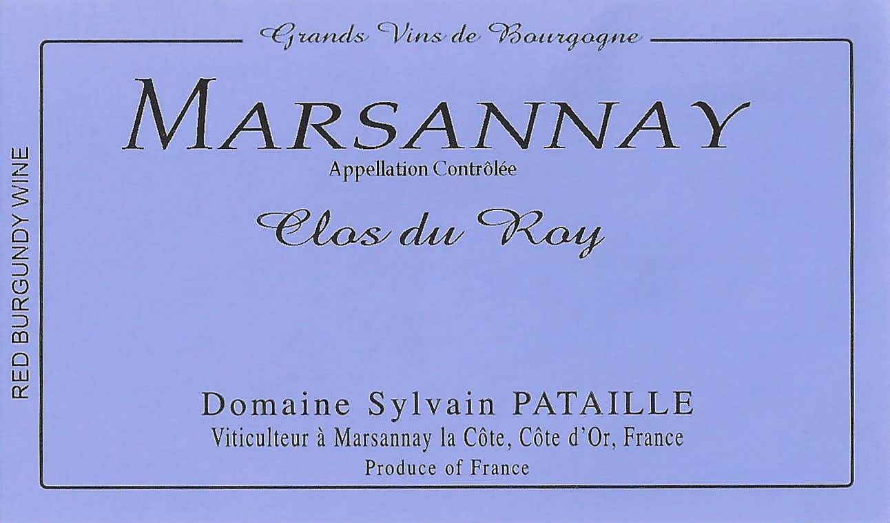Domaine Sylvain Pataille Marsannay Clos du Roy 2012