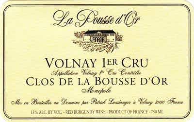 Domaine de la Pousse d'Or Volnay Clos de la Bousse d'Or 2011