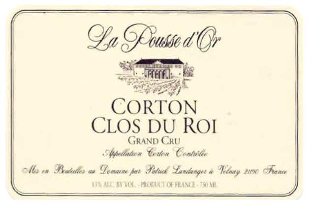 Domaine de la Pousse d'Or Corton Clos du Roi 2011