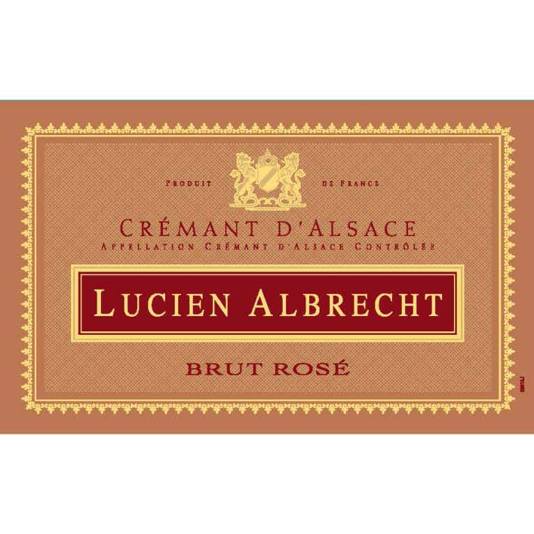 Lucien Albrecht Cremant d'Alsace Brut Rosé