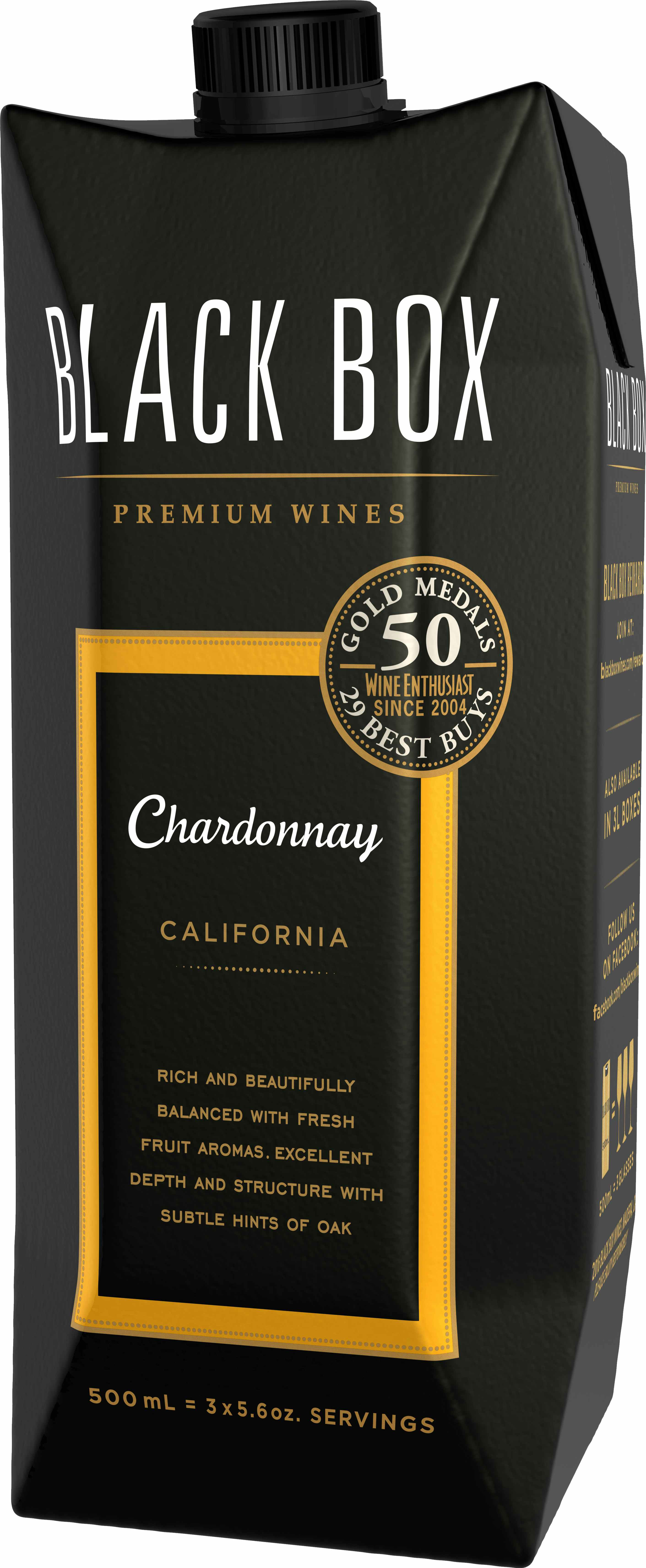 Black Box Chardonnay 500ml