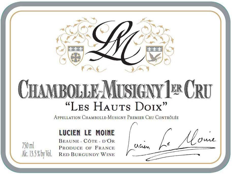 Lucien Le Moine Chambolle Musigny Les Hauts Doix 2014