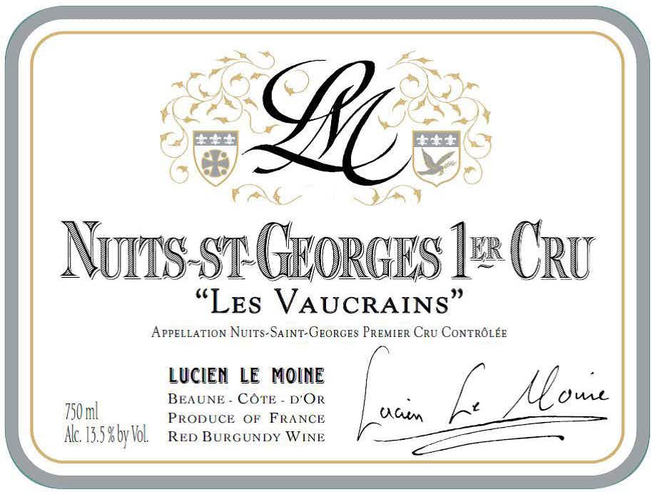Lucien Le Moine Nuits Saint Georges Les Vaucrains 2014