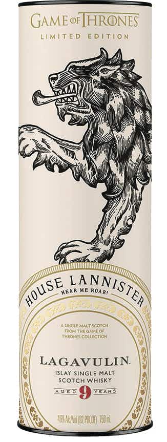 The Game of Thrones Whisky Collection Lagavulin House Lannister 9 year old
