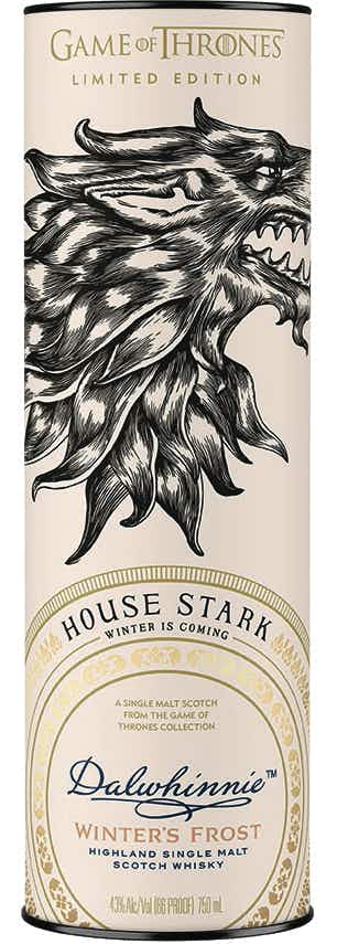 The Game of Thrones Whisky Collection Dalwhinnie Winter's Frost House Stark