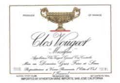 Domaine Gros Frere & Soeur Clos Vougeot Musigni 2005