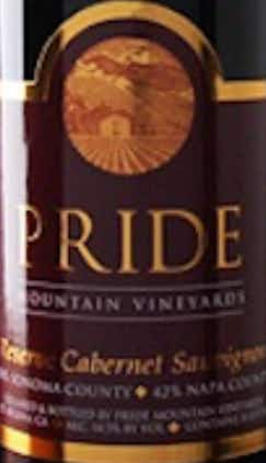 Pride Mountain Vineyards Reserve Cabernet Sauvignon 2015