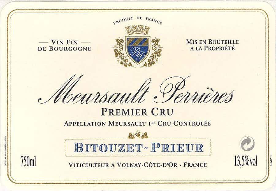 Bitouzet-Prieur Meursault Perrieres 2014