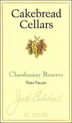 Cakebread Reserve Chardonnay 2015