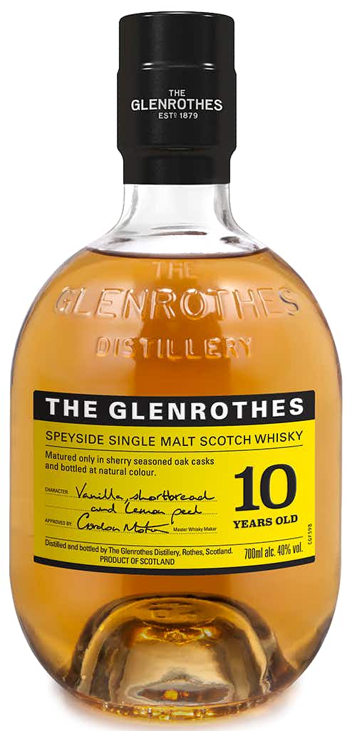 Glenrothes Speyside Single Malt Scotch Whisky 10 year old