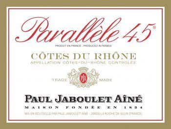 Paul Jaboulet Aine Cotes du Rhone Parallele 45 Rouge 2016