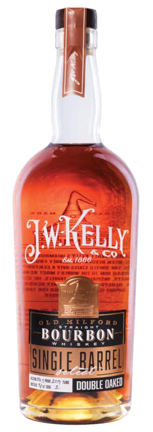 J.W. Kelly & Co. Old Milford Single Barrel Double Oaked Bourbon