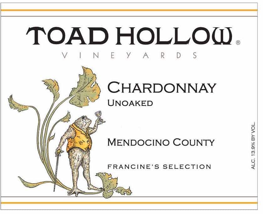 Toad Hollow Francine's Selection Chardonnay 2017