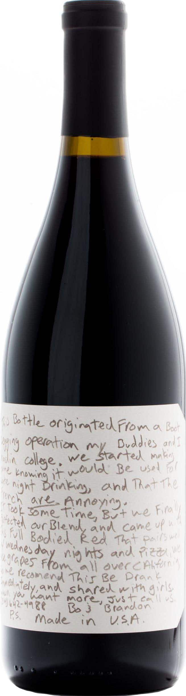 Slo Down Wines Sexual Chocolate 2016