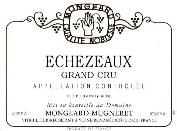 Domaine Mongeard Mugneret Echezeaux 2014