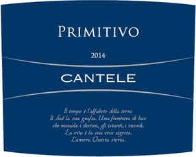 Cantele Primitivo del Salento 2016