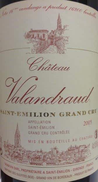 Chateau Valandraud Saint-Émilion 2005