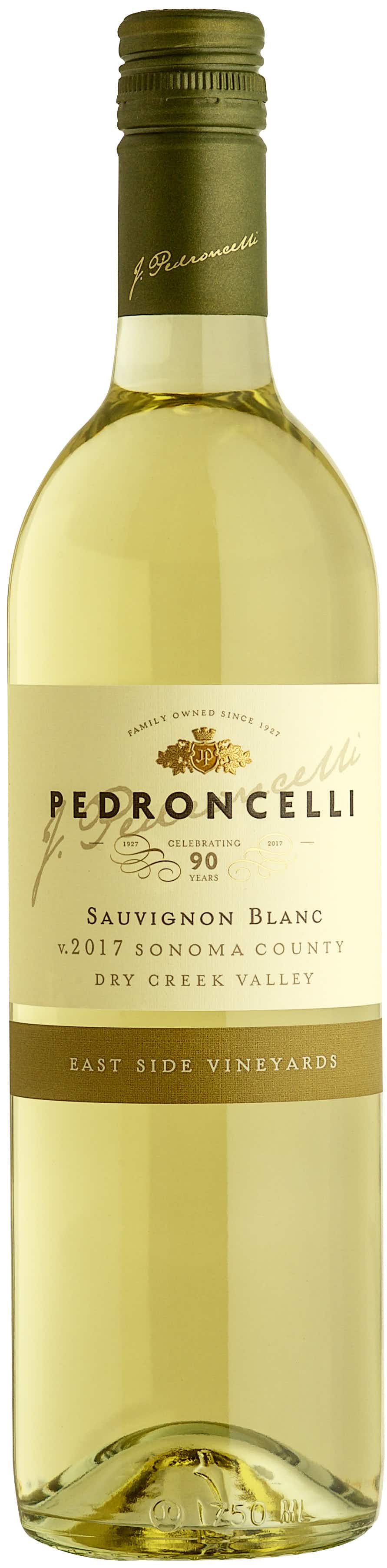 Pedroncelli East Side Vineyards Sauvignon Blanc 2017