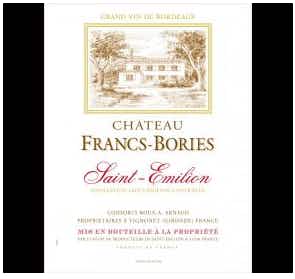 Chateau Francs Bories Saint Émilion 2015