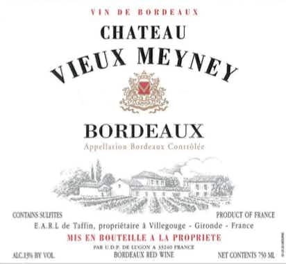 Chateau Vieux Meyney Bordeaux 2016