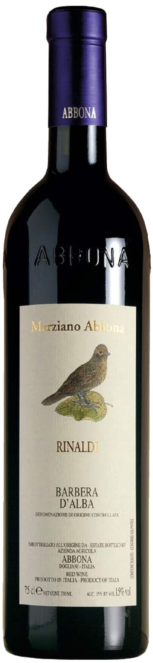 Marziano Abbona Barbera d'Alba Rinaldi 2016