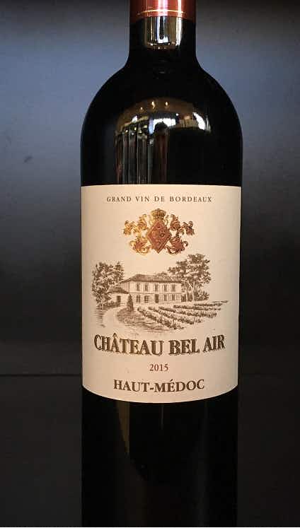 Chateau Bel Air Haut Medoc 2015