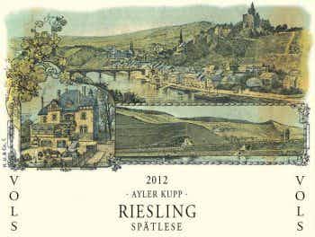 Vols Ayler Kupp Riesling Spatlese 2012