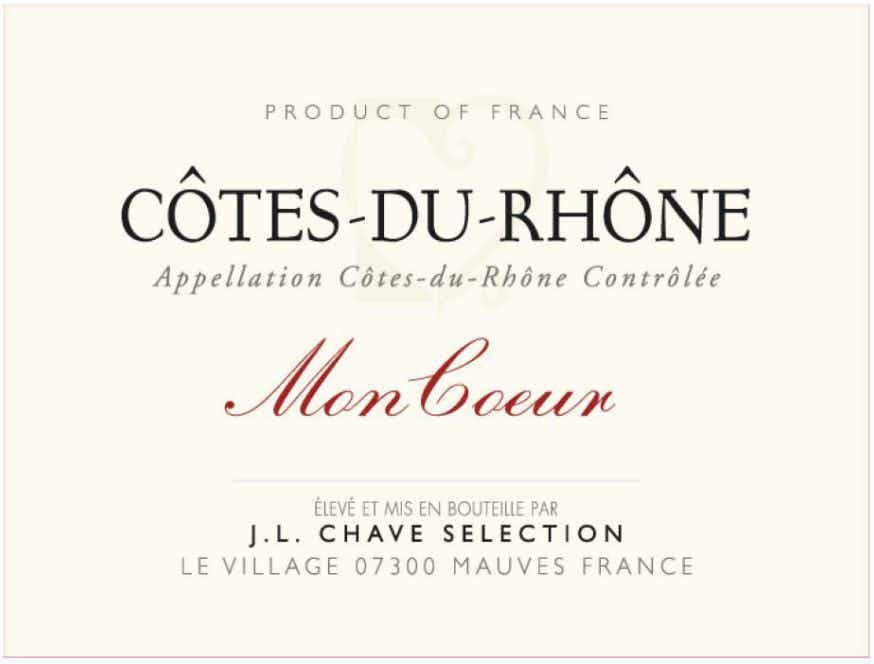Domaine Jean-Louis Chave Selection Côtes-du-Rhône Mon Coeur 2016