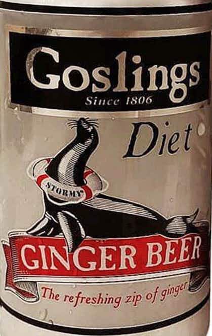Gosling's Diet Ginger Beer 6 pack 10oz Bottle