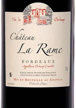 Chateau La Rame Bordeaux Rouge