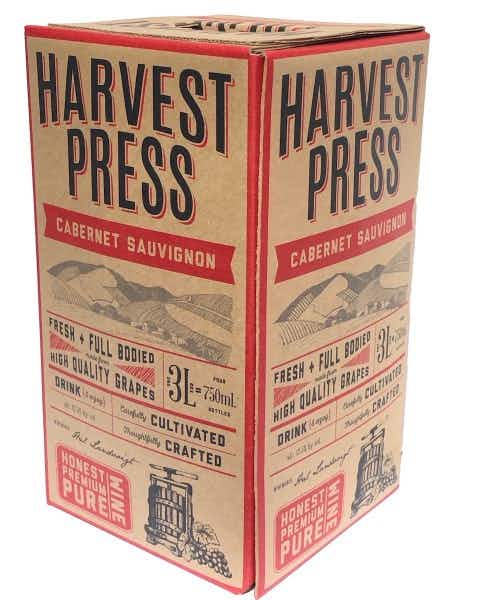 Harvest Press Cabernet Sauvignon 2016 3L Box