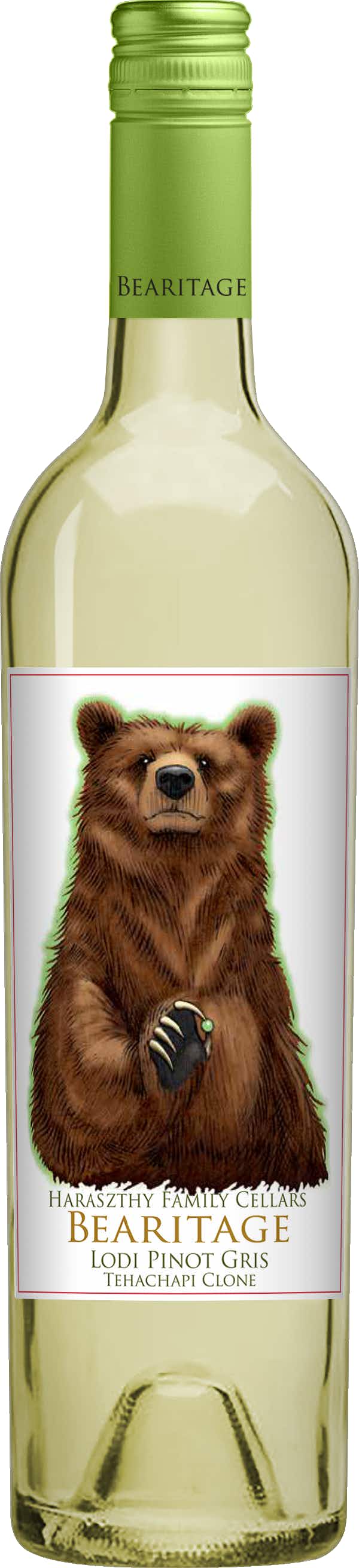 Haraszthy Bearitage Pinot Gris 2016