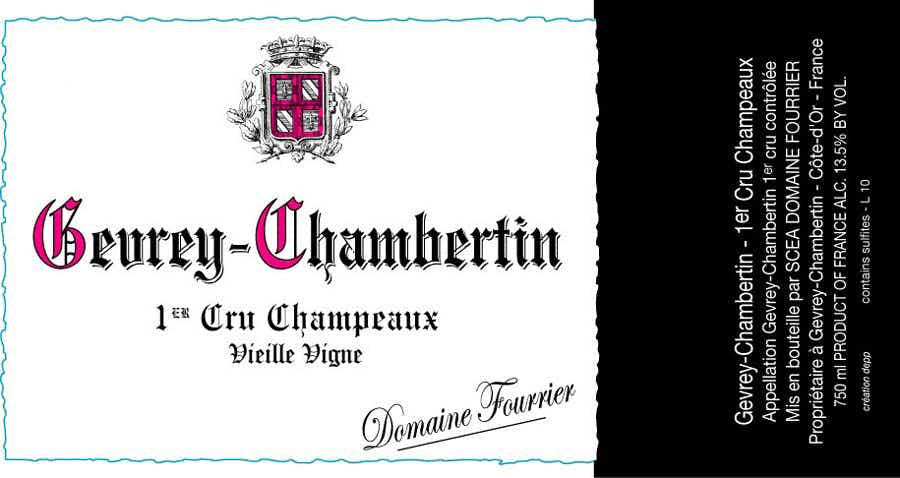 Domaine Fourrier Gevrey Chambertin Les Champeaux 2016