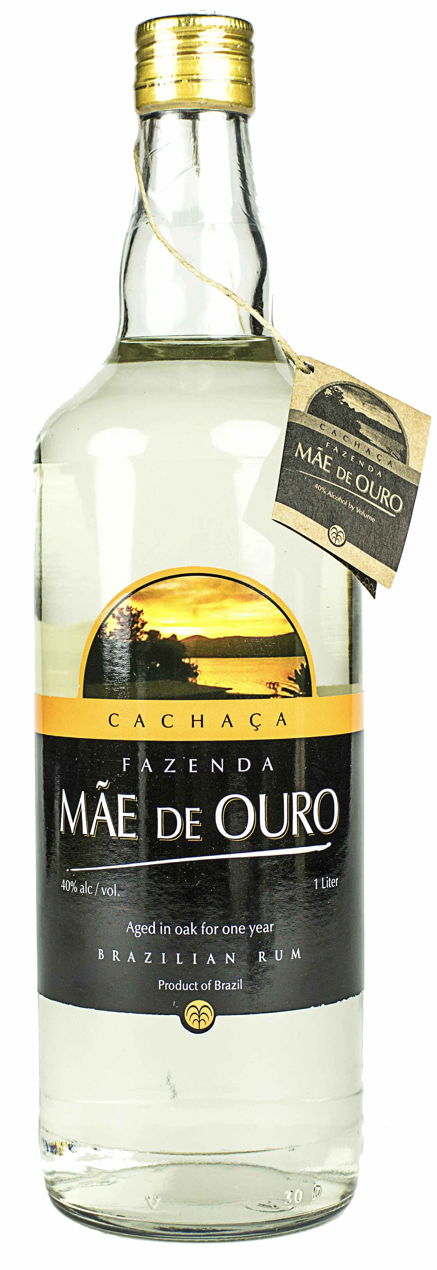 Fazenda Mae De Ouro Cachaça 1 year old 1L