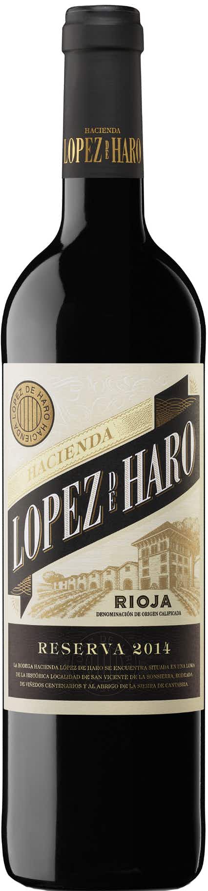 Bodega Classica Hacienda López de Haro Reserva 2014