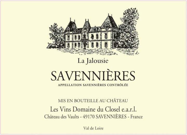 Domaine du Closel Savennieres La Jalousie