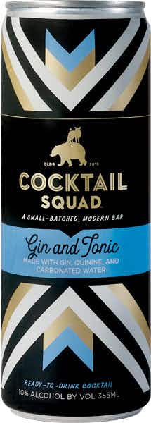 Cocktail Squad Gin And Tonic 4 pack 355ml Can