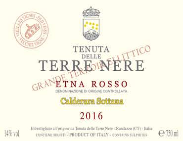Tenuta delle Terre Nere Etna Calderara Sottana 2016