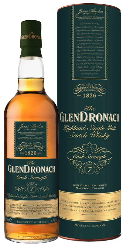 Glendronach Cask Strength Batch 7 Single Malt Scotch Whisky