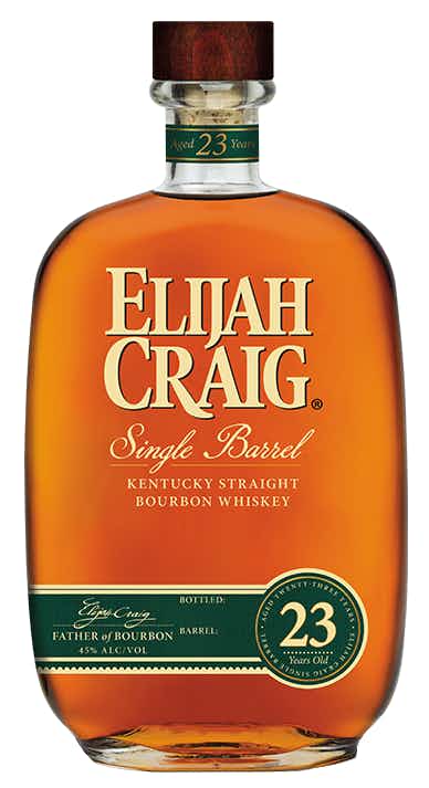 Elijah Craig Single Barrel Kentucky Straight Bourbon Whiskey 23 year old