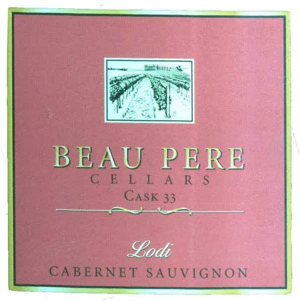 Beau Pere Cellars Cabernet Sauvignon Cask 33 2016