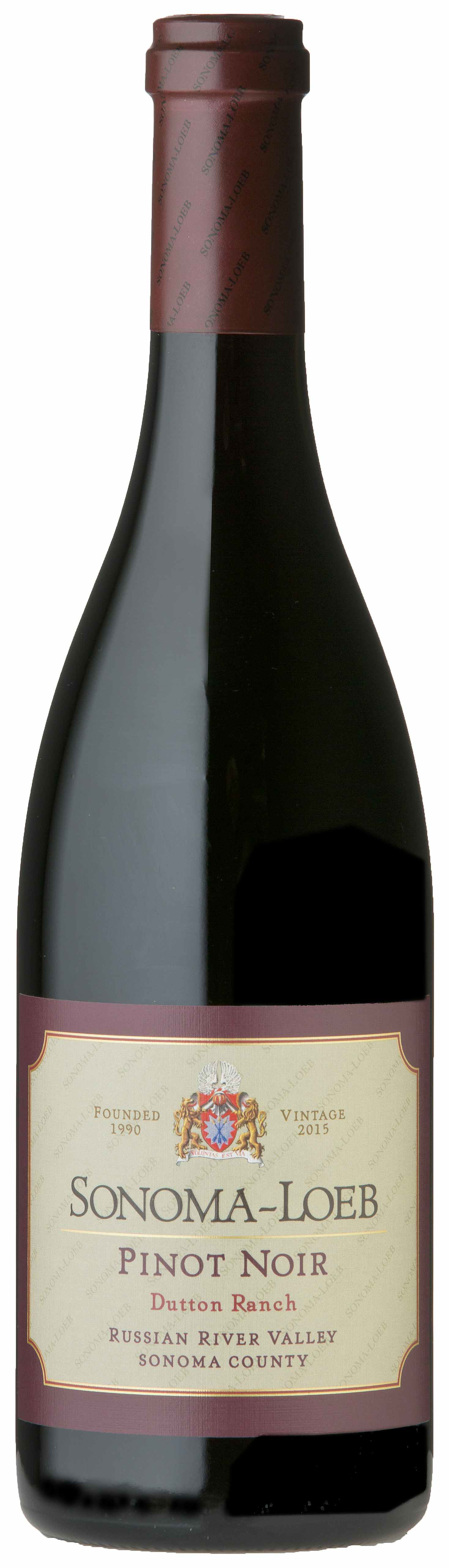 Sonoma Loeb Dutton Ranch Pinot Noir 2015