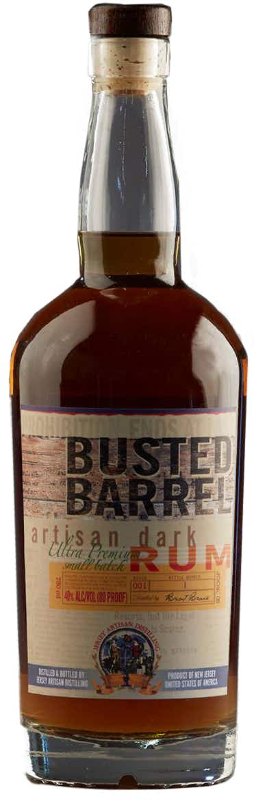 Jersey Artisan Distilling Busted Barrel Artisan Dark Rum
