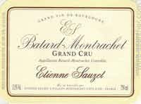 Etienne Sauzet Batard Montrachet 2015