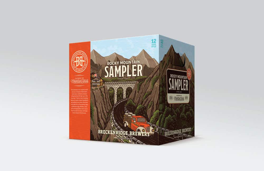 Breckenridge Brewery Sampler Pack 12 pack 12oz Bottle