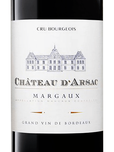 Château d'Arsac Margaux 2015