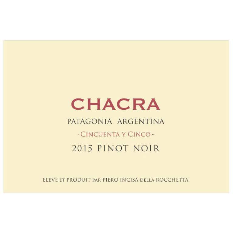 Bodega Chacra Cinquenta y Cinco Pinot Noir 2015 375ml