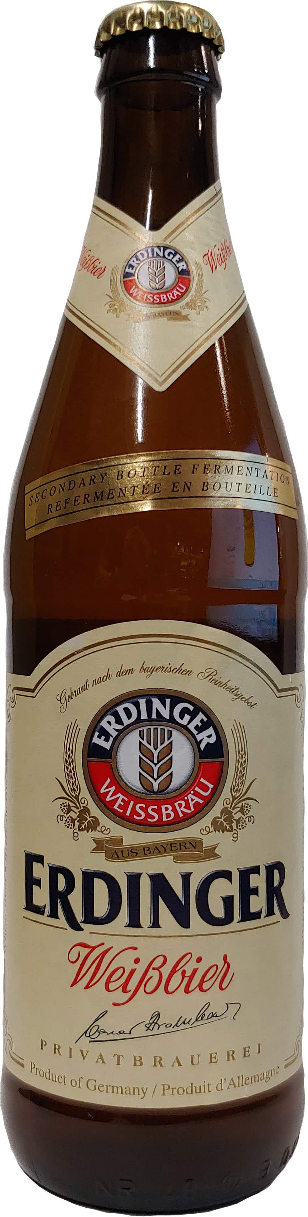 Erdinger Weissbrau Weissbier 6 pack 12oz Bottle