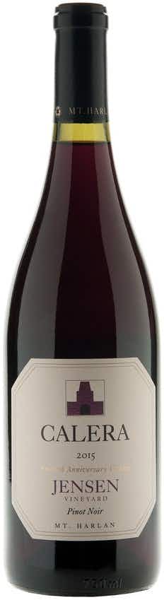 Calera Mount Harlan Jensen Vineyard Fortieth Anniversary Vintage 2015
